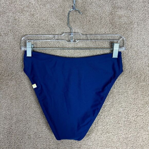 Summersalt The High Leg Bikini Bottom Womens Size 4 Deep Blue Mid Rise Swimming - Picture 6 of 10